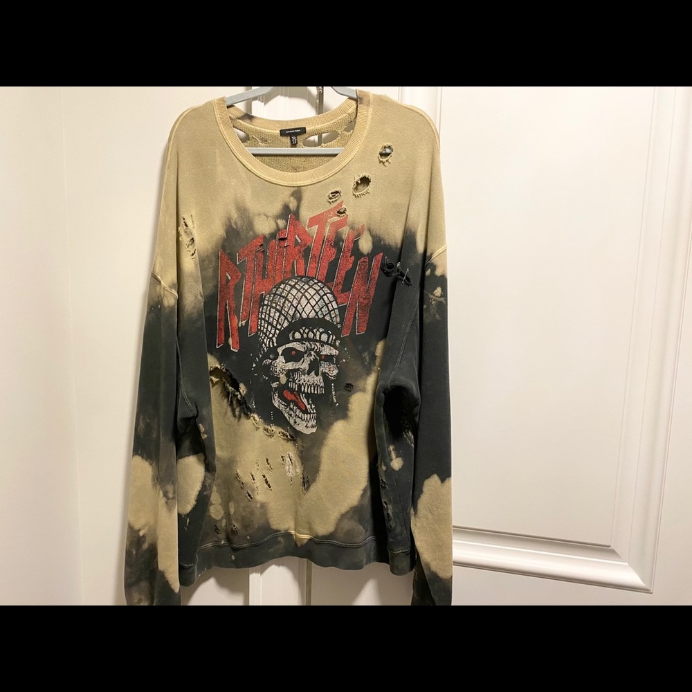 R13 oversized sweatshirt